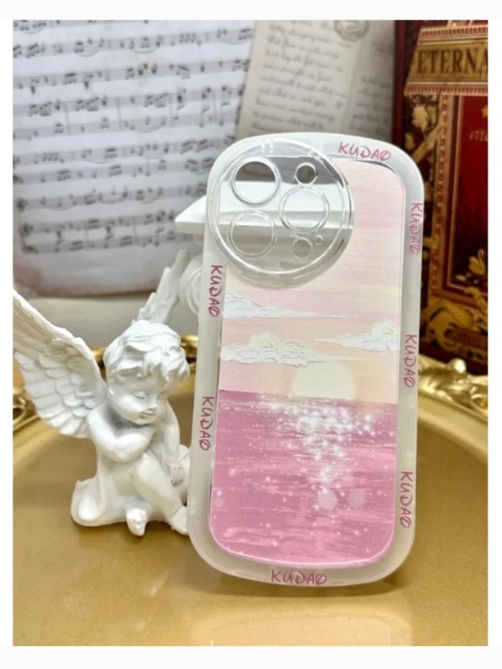 iphone 14plus landscape case, Sunset case